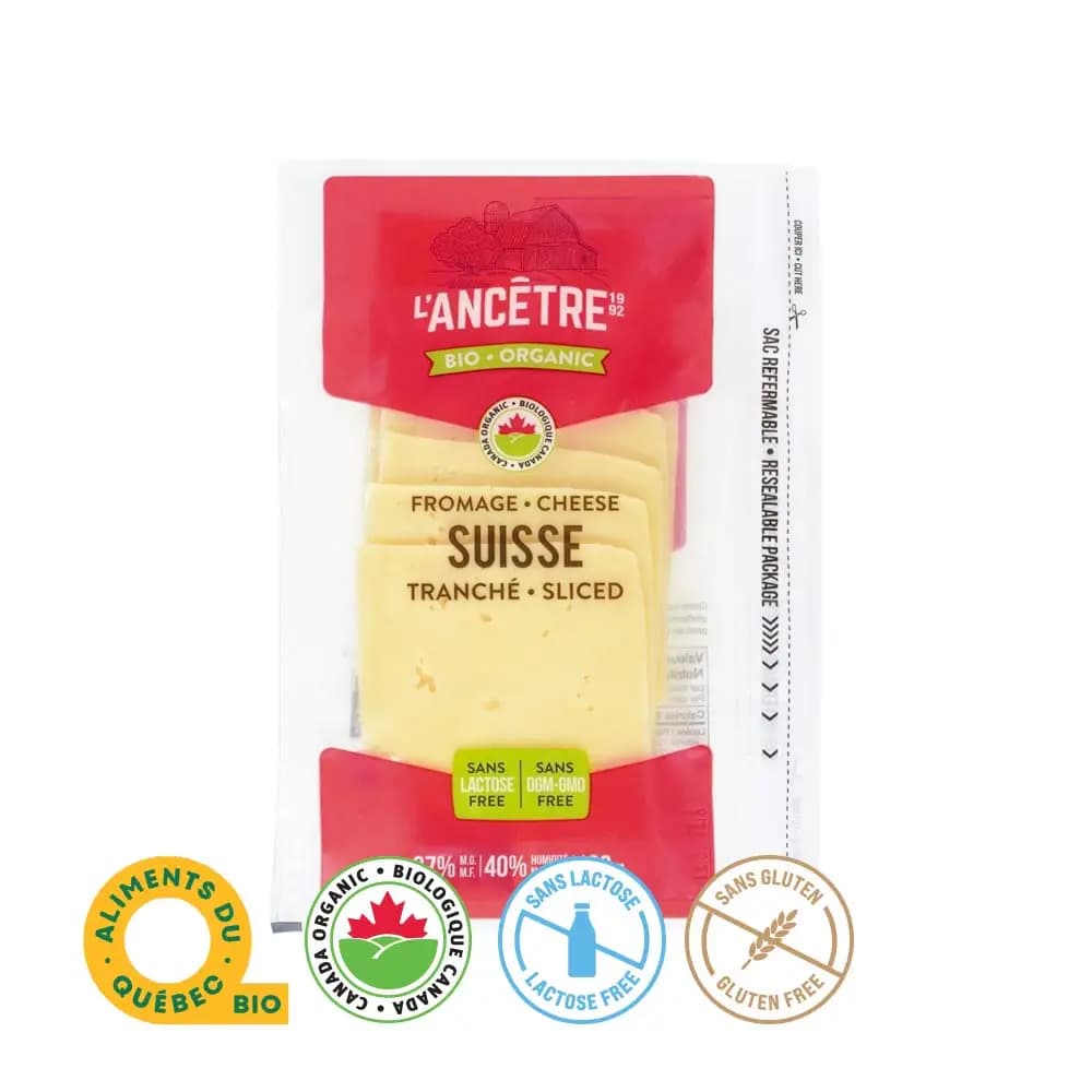 Sliced Swiss Cheese