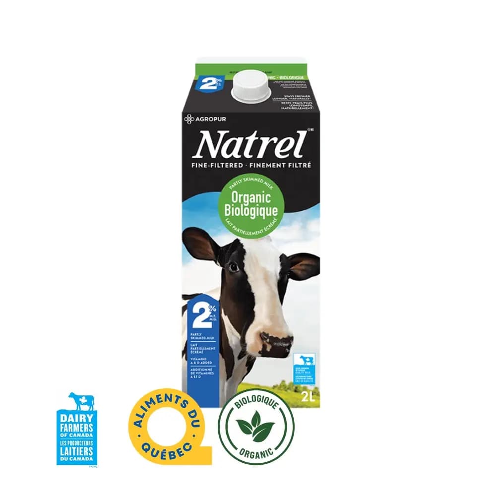 Milk 2% Organic Fine Filtered