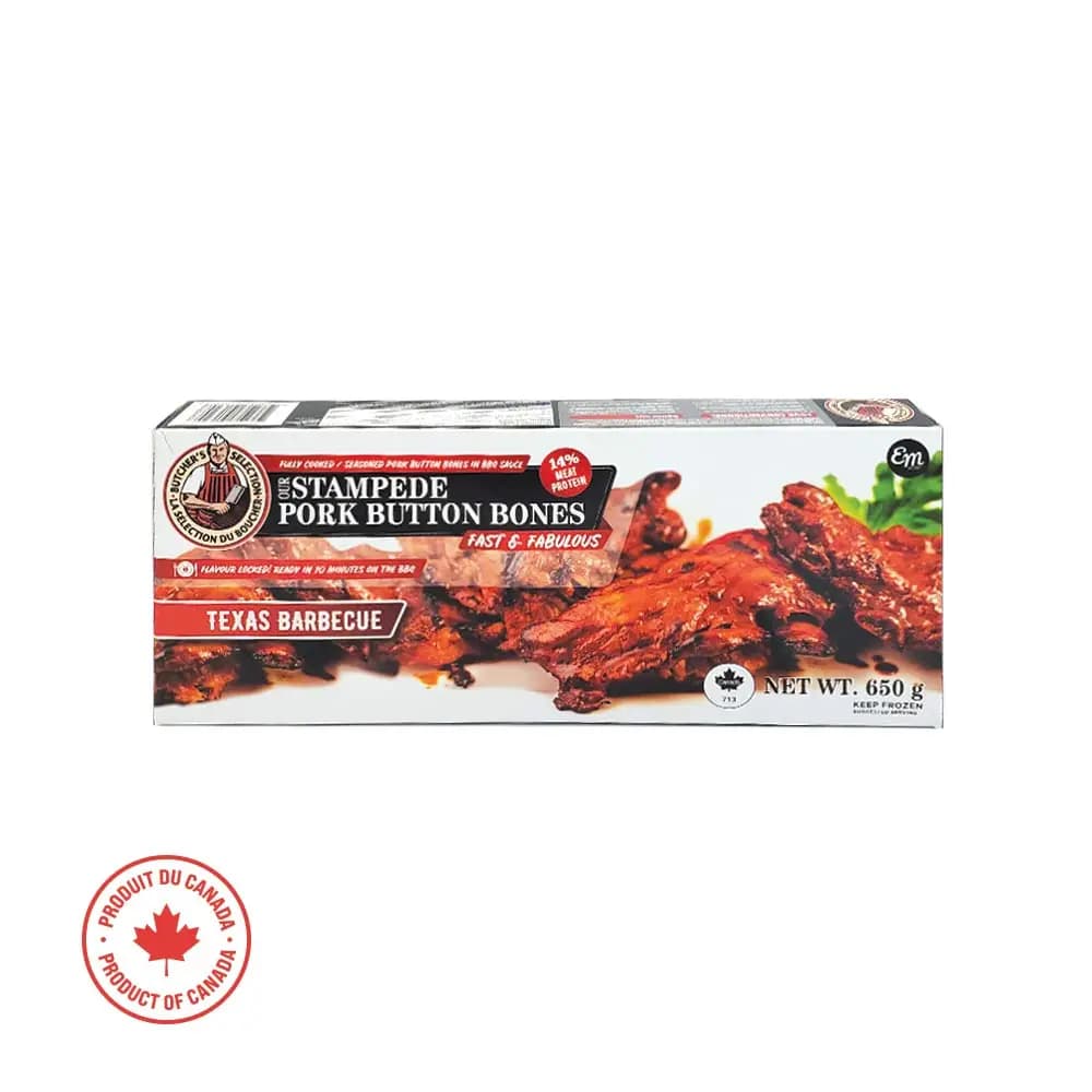 Texas Barbecue Stampede Pork Button Bones