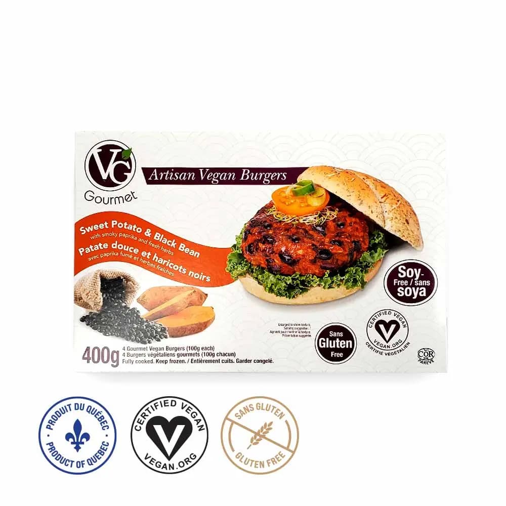 Sweet Potato & Black Bean Burgers