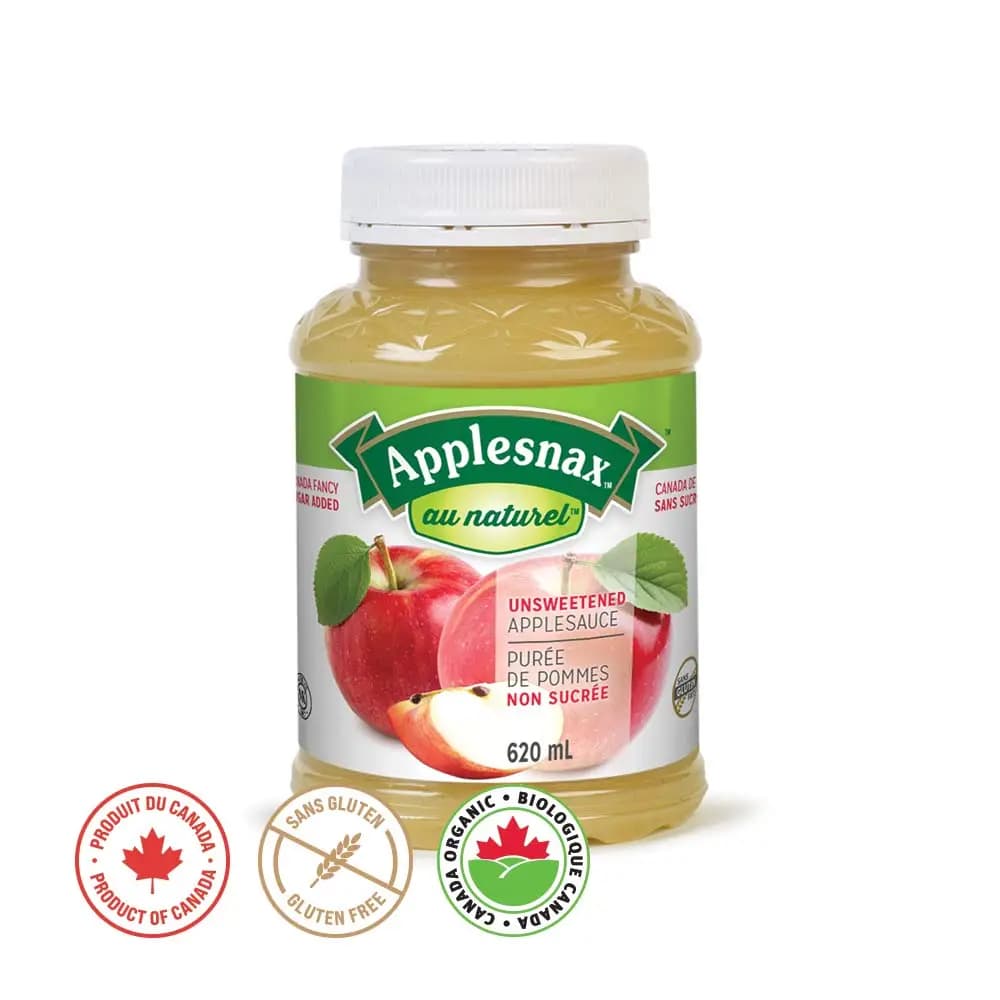 Compote de pommes biologique non sucrée