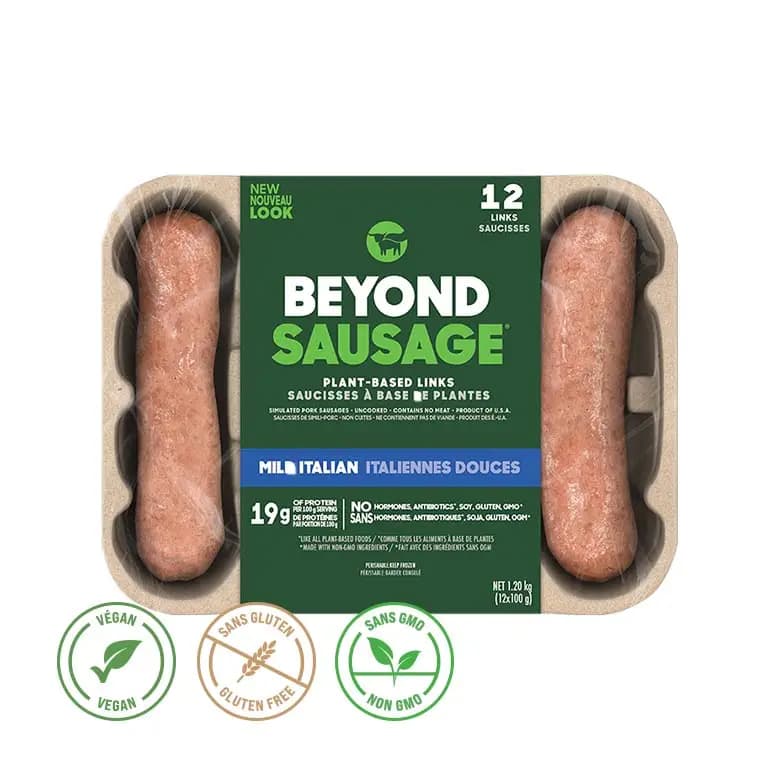 Saucisses italiennes douces Beyond (4 saucisses)