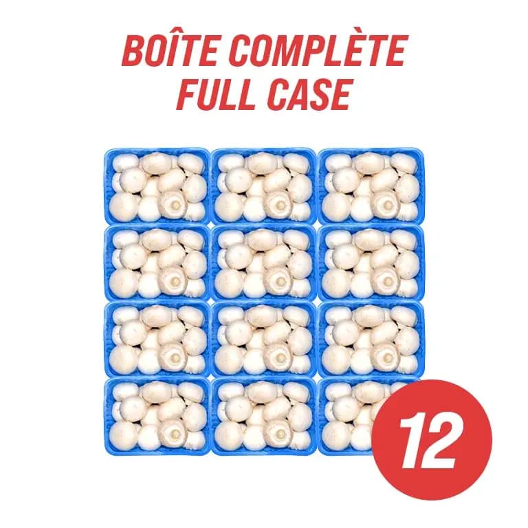 Champignons blancs (caisse entière)