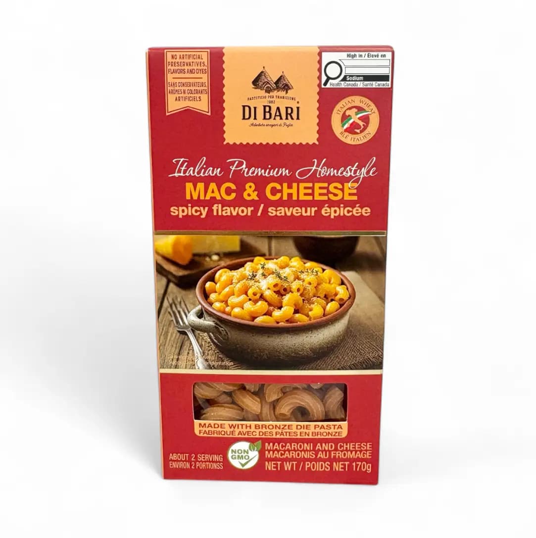 Macaroni au fromage épicé