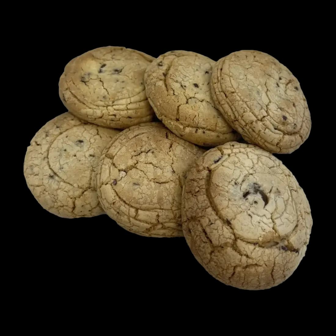 Vegan Homemade Chocolate Chip Cookies