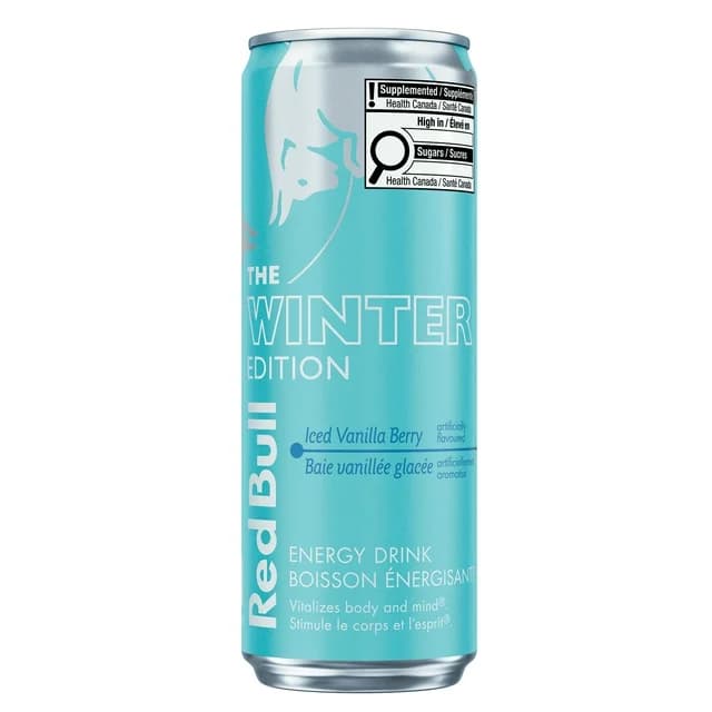 Sugar Free Iced Vanilla Berry Energy Drink