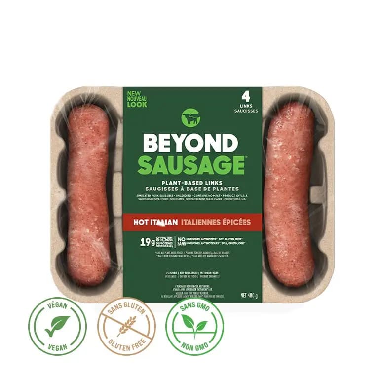 Saucisses italiennes piquantes Beyond (4 saucisses)