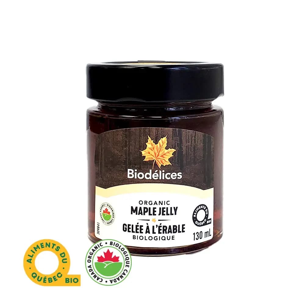 Gelée d'érable biologique