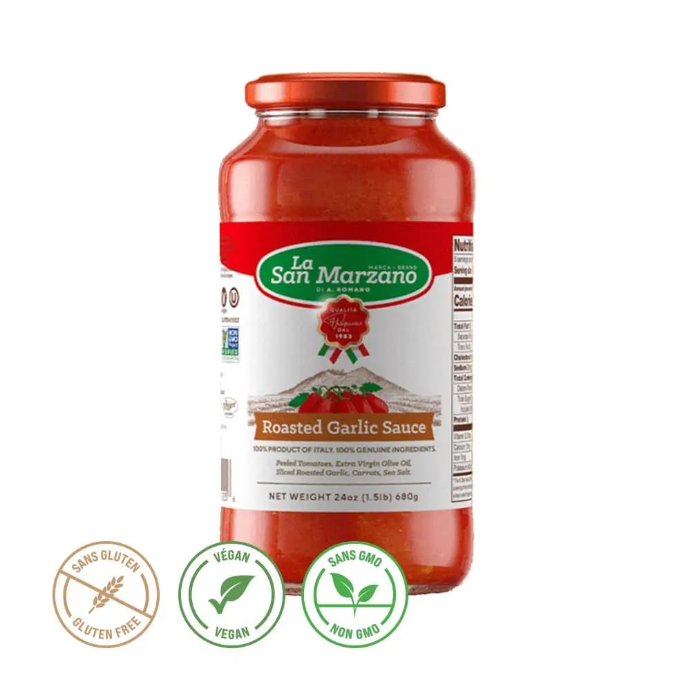 Sauce à l'ail rôti