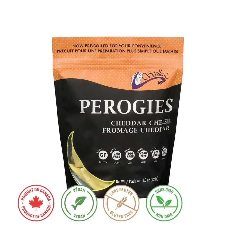 Pirogis végétaliens au cheddar