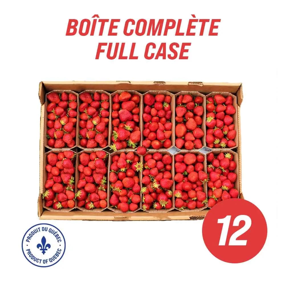 Fraises (caisse complète)